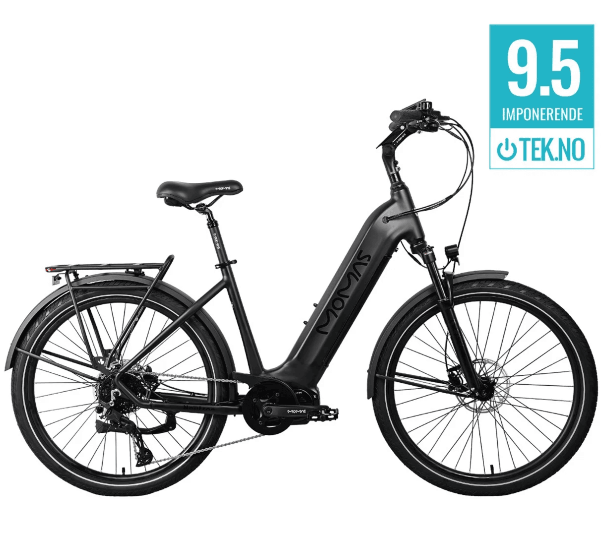 9.5/10 hos Tek!! Rå elsykkel til knallpris🌟🌟🌟