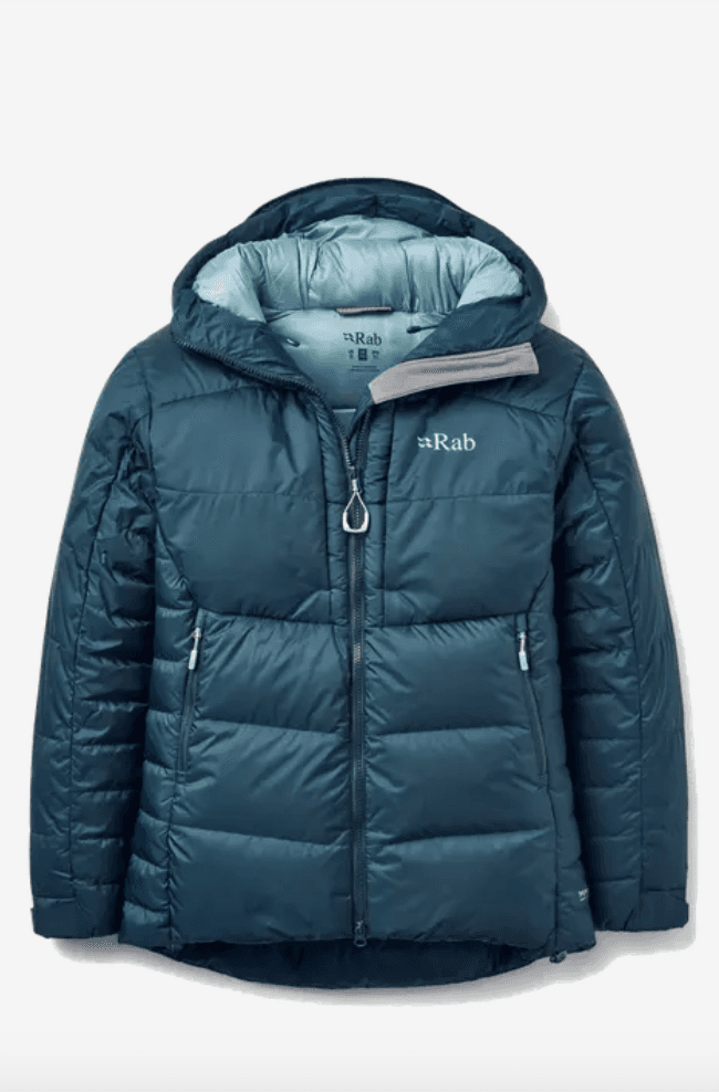 Spar 2119 kroner på rab tekniske dunjakke til dame